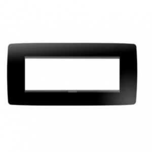 Chorus One 6-GANG Cover Plate Toner Black