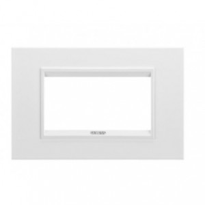 Lux Plate 4P Metal White Monochrome