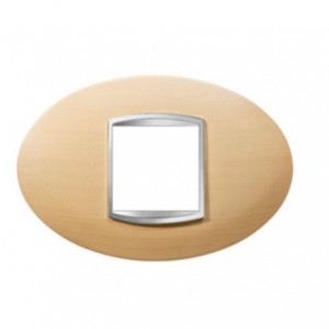 Chorus Art 2-GANG Cover Plate Maple Wood