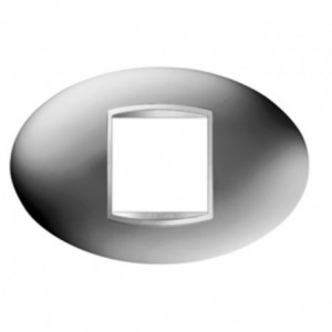 Chorus Art 2-GANG Cover Plate Chrome