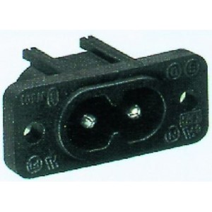 2.5A Flush Male Socket Inlet 2PIN