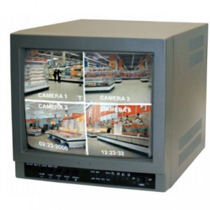 14 Inch B/W Quad Monitor