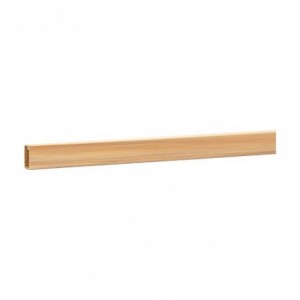 15X10MM Minitrunking With Adhesive Strip L.wood 2M Length