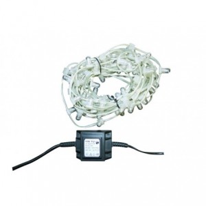 LED Warm White Clip Light C/W Trans. Clear Cable 240V/50M