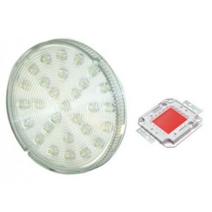 Red Spare LED Lamp 75MM Dia.