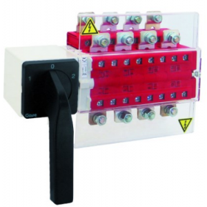 200A 3-POLE Changeover Switch C/W Black Operating Handle