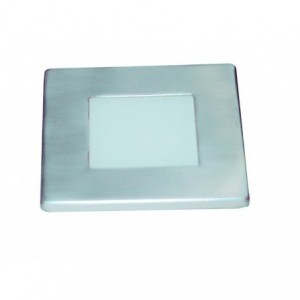 230V LED Warm White Alum. Recessed Light 1W IP20