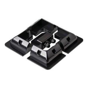 5PC ABS Solar Mounting Kit For 1 Panel Black