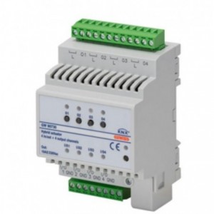 Knx 4 Channel Combined Actuator 10A + 4 Universal I/O