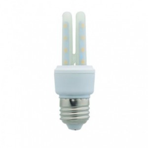 24VDC 3W Warm White E27 2U LED Lamp 2700K