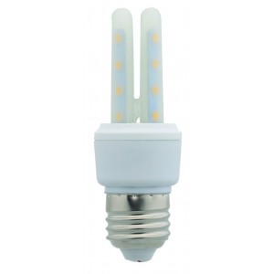 24VDC 5W Warm White E27 2U LED Lamp 2700K