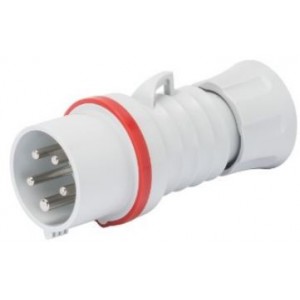 IP44 Plug 2P+E 16A 400V 9H