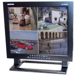 17 Inch Quad Colour MONITOR/DVR