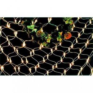 WARM WHITE LED WHITE WIRE NET LIGHT 1.5x3M 240V IP44