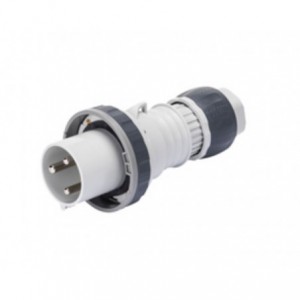 63A 2P+E 250VDC Plug HP IP67 8H
