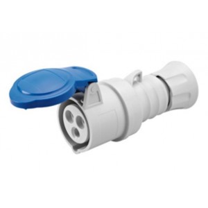 16A 2P+E 230V Connector IP44 6H
