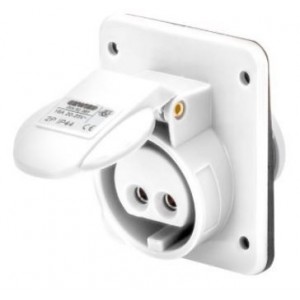 16A 3P 42V 10DEG Socket Outlet IP44 12H