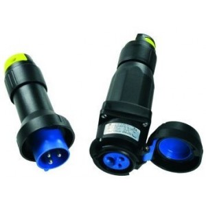 Coupling Exp. Proof 2P+E 16A 220V IP65