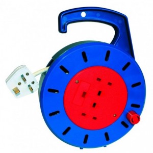 10M Extender Reel 13A Double Switched Socket