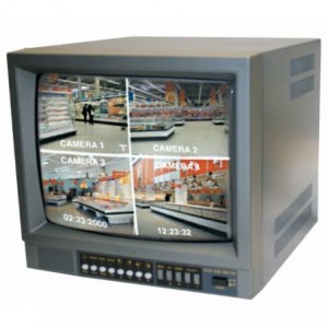 15 Inch Quad Colour Monitor (4 Camera In)