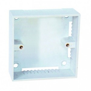 Surface Mount 3X3 Wall Box. 86X86MM