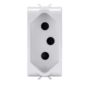 Chorus SOCKET-OUTLET 1M 2P+T 16A New Sa Std White