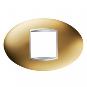 Chorus Art 2-GANG Cover Plate Gold