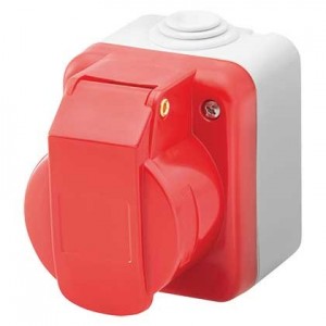 16A 3P+E 400V IEC309 Socket Outlet IP44