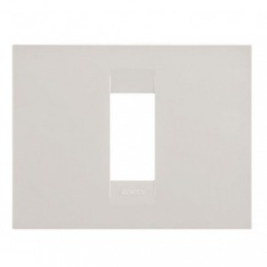 Geo PLATE- 1-GANG- Ivory