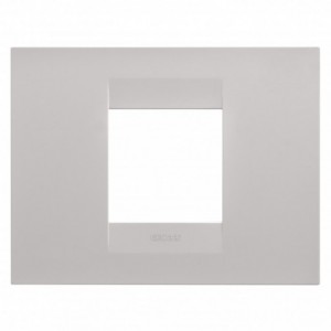 Geo Plate 2-GANG Natural Beige