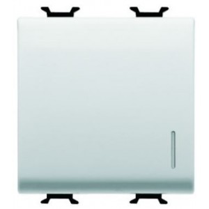 Chorus 2-WAY 2M 1P 16AX Switch White Illuminated