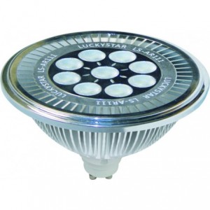 100-240VAC 12W LED Lamp Warm White AR111