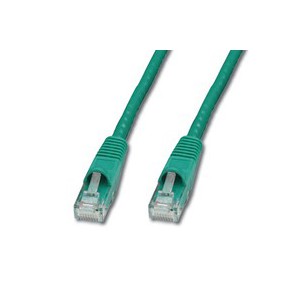 7M CAT6 Moulded Flylead - Green