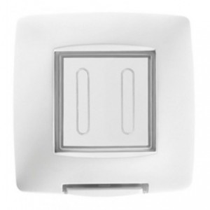 Chorus 2-GANG 3X3 Watertight Plate White