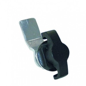 Wingnut Padlockable Panel Lock 22.5MM Black Zinc Alloy