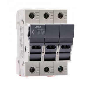 3P FUSE HOLDER 10x38 32A 690V