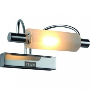 230VAC 1W Cool White LED Wall Light Chrome