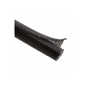 1M Wrappable Split Braid 12.7MM Black (F6N0.50BK)