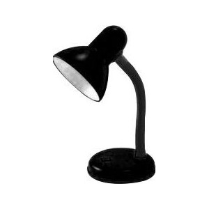 230VAC 40W Max E27 Black Desk Lamp