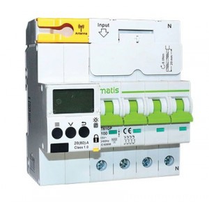 63A THREE PHASE BI-DIRECTIONAL SMART METER C/W 6kA MCB
