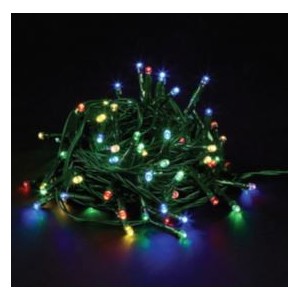 Mixed LED Green Flexistar Tree Lights 1CH 10M 240V IP44