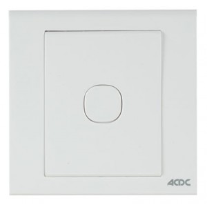 Blank Plate White For 3X3 Box