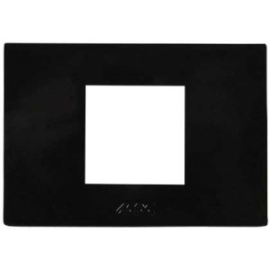 Black 2X4 2 Gang Cover Plate