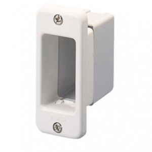 1 Gang White Flush Support Bracket