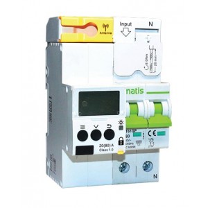 63A SINGLE PHASE BI-DIRECTIONAL SMART METER C/W 6kA MCB