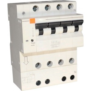 80A 4P Smart Rcbo (with Overload) 6KA 30MA