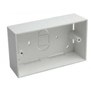 Surface Mount 6X3 Wall Box. 145X85X44MM