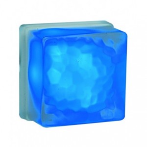 BLUE LED BRICK LIGHT 100x100x50 IP65