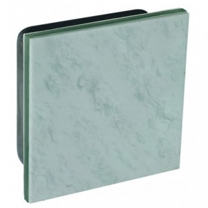24VDC LED WHITE MARBLE TILE LIGHT 200x200x70 IP66
