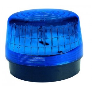 110/230VAC Blue LED Strobe Beacon IP53